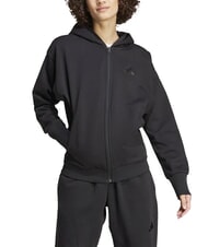 ADIDAS ALL SZN Sweatshirt mit durchgehendem Rei&szlig;verschluss und Kapuze Schwarz - Sweatshirts Damen - 1
