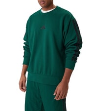 ADIDAS 3 STRIPES Sweatshirt Gr&uuml;n - Sweatshirts Herren - 1