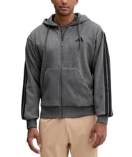 ADIDAS 3 STRIPES Kapuzenpullover grau - Sweatshirts Herren - 1