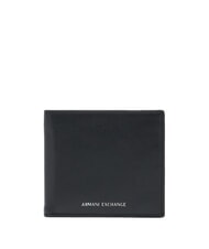 ARMANI EXCHANGE ESSENTIAL Ledergeldb&ouml;rse Schwarz - Brieftaschen Herren - 1
