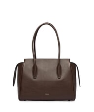 FURLA AMBRA Schultertasche, Leder Schokolade - Damentaschen - 1