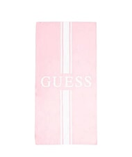 GUESS LOGO Strandtuch aus Baumwolle Fr&ouml;hliches Rosa - Reisezubeh&ouml;r - 1