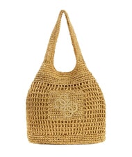GUESS RAFFIA Strandtasche mit Schultergurt nackter Sand - Damentaschen - 1