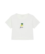GUESS KID Baumwoll-T-Shirt purwei&szlig; - Kinder-T-Shirt - 1