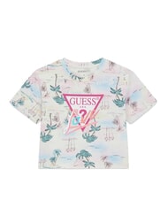 GUESS KID Kurzarm-T-Shirt tropischer Sommer - Kinder-T-Shirt - 1