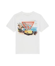 GUESS KID Bedrucktes T-Shirt purwei&szlig; - Kinder-T-Shirt - 1