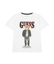 GUESS KID Baumwoll-T-Shirt purwei&szlig; - Kinder-T-Shirt - 1