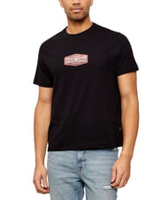 GUESS JEANS REGISTRED TRADEMARK Baumwoll-T-Shirt jetbla - Herren-T-Shirts - 1