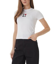 GUESS JEANS I LOVE GJ Baumwoll-T-Shirt - T-Shirts und Tops f&uuml;r Damen