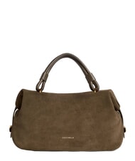 COCCINELLE LIZZIE SUED.BIM Handtasche mit Schulterriemen aus Leder Dreck - Damentaschen - 1
