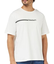 TIMBERLAND TIER3 T-Shirt aus reiner Baumwolle Wei&szlig; - Herren-T-Shirts - 1