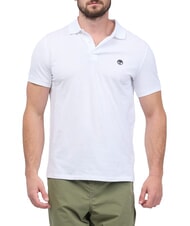 TIMBERLAND MILLERS RIVER Kurzarm-Poloshirt Wei&szlig; - Herren-Polo-Shirts/Herren-Polo-Shirt/Herrenpoloshirt/Herrenpoloshirts - 1