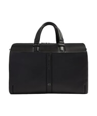 PIQUADRO W143 Reisetasche aus Leder Schwarz - Reisetaschen - 1