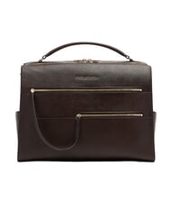 PIQUADRO PATRICIA 14-Zoll-Laptoptasche aus Leder BRAUN - Arbeitstaschen - 1