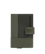 PIQUADRO W145 Kartenhalter mit Schiebesystem GR&Uuml;N - Brieftaschen Herren - 1