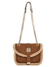 GAUD&Igrave; LYNN Mini-Tasche mit Ketten-Schulterriemen br&auml;unen - Damentaschen - 1