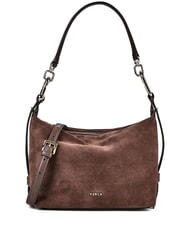 FURLA TONIE Schultertasche mit Schultergurt Schokoladent&ouml;ne - Damentaschen - 1