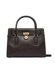 MICHAEL KORS HAMILTON MODERNE Handtasche mit Schulterriemen Schokolade - Damentaschen - 1
