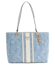 GUESS NOELLE 2 Tragetasche mit zwei Henkeln Denim-Logo - Damentaschen - 1