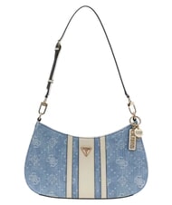 GUESS NOELLE 2 Verstellbare Schultertasche Denim-Logo - Damentaschen - 1