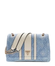 GUESS NOELLE 2 Umh&auml;ngetasche Denim-Logo - Damentaschen - 1