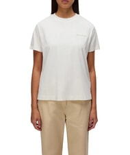 NAPAPIJRI S-CLARAO SS Baumwoll-T-Shirt wei&szlig;es Fl&uuml;stern - T-Shirts und Tops f&uuml;r Damen - 1