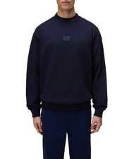 NAPAPIJRI B-ELEVATED LOGO C Baumwoll-Sweatshirt blu marine - Sweatshirts Herren - 1