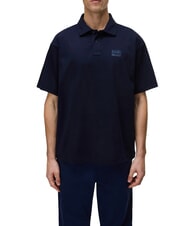 NAPAPIJRI E-ELEVATED LOGO SS Poloshirt aus Baumwolle blu marine - Herren-Polo-Shirts/Herren-Polo-Shirt/Herrenpoloshirt/Herrenpoloshirts - 1