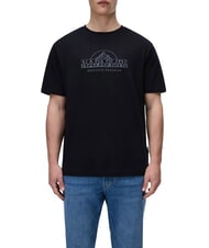NAPAPIJRI SANDIR SS Baumwoll-T-Shirt schwarze Sch&ouml;nheit - Herren-T-Shirts - 1