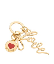 LOVE MOSCHINO LOGO Schl&uuml;sselanh&auml;nger mit Karabiner Gold - Schl&uuml;sselanh&auml;nger und Schl&uuml;sseletuis - 1