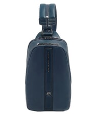 PIQUADRO VICTOR Leder-Ein-Schulter-Rucksack Blau - PC-Rucks&auml;cke - 1