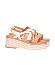 ALVIERO MARTINI PRIMA CLASSE GEO Keilsandalen Gr&ouml;&szlig;e 6,5 NAT&Uuml;RLICH - Damenschuhe - 1
