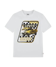 LEVI'S RACE TO THE FINISH Kurzarm-T-Shirt Blanc de Blanc - Kinder-T-Shirt - 1