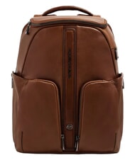 PIQUADRO W143 Reiserucksack und 14-Zoll-Laptophalterung LEDER - Rucks&auml;cke f&uuml;r Schule &amp; Freizeit - 1