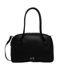 ARMANI EXCHANGE NAOMI Schultertasche mit Schultergurt Schwarz - Damentaschen - 1
