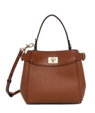 CALVIN KLEIN MIX MEDIA Mini-Handtasche mit Schulterriemen nat&uuml;rliche Umbra - Damentaschen - 1