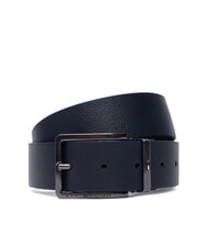 TOMMY HILFIGER OLIVER Lederg&uuml;rtel Raum blau - G&uuml;rtel - 1