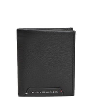 TOMMY HILFIGER TH CORP Vertikale Ledergeldb&ouml;rse Schwarz - Brieftaschen Herren - 1