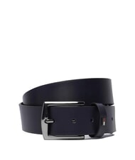 TOMMY HILFIGER DENTON Lederg&uuml;rtel Raum blau - G&uuml;rtel - 1
