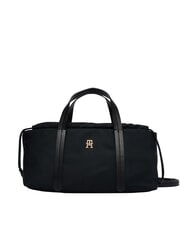 TOMMY HILFIGER TH SOFT NYLON Handtasche mit Schulterriemen Schwarz - Damentaschen - 1