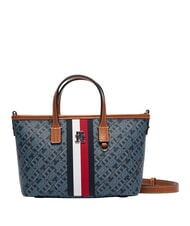 TOMMY HILFIGER TH MONOPLAY Handtasche mit Schulterriemen Raum blau - Damentaschen - 1