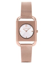 FURLA ARCO SQUARE Modeuhr wei&szlig; und rosa - Uhren - 1