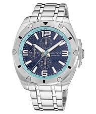 NAUTICA TIN CAN BAY Multifunktionsuhr blau und silber - Uhren - 1