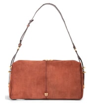 PINKO 24 CLASSIC Umh&auml;ngetasche intensives braun-mattes Gold - Damentaschen - 1