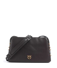 PINKO LOVE ONE MINI Mini-Schultertasche Marascabraun-Antikgold - Damentaschen - 1