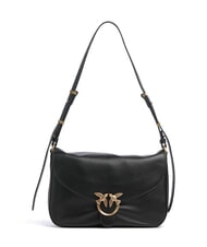 PINKO LOVE SATCHEL Umh&auml;ngetasche schwarz-antikgold - Damentaschen - 1