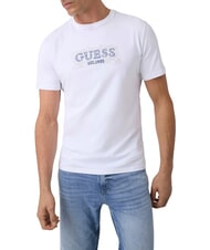 GUESS BOX LORO ROPES T-Shirt mit aufgen&auml;htem Logo - Herren-T-Shirts