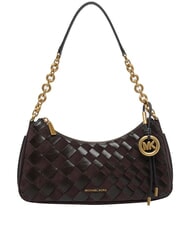 MICHAEL KORS NOLITA Schultertasche, Leder Schokolade - Damentaschen - 1