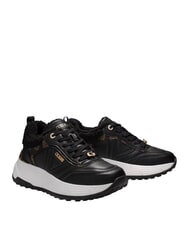 GUESS FACTER Turnschuhe SCHWARZ - Damenschuhe - 1