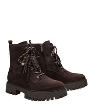 GUESS FIZZLE Lederstiefeletten braun - Damenschuhe - 1